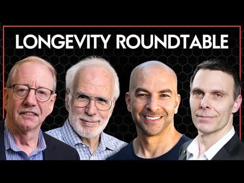 333 ‒ Longevity roundtable—the science of aging, geroprotective molecules, & lifestyle interventions thumbnail