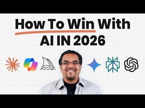 How To Get Ahead Of 99% People (With AI) thumbnail