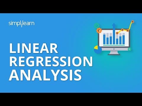 Linear Regression Analysis | Linear Regression in Python | Machine Learning Algorithms | Simplilearn thumbnail