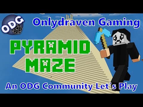 The Pyramid Maze - An ODG Community Minecraft Let's Play in Sky Factory 4 thumbnail