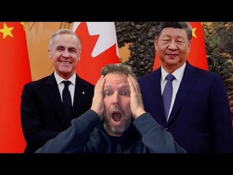 BREAKING - CANADA CHINA DROP TARIFFS! CHINESE EV'S ARE COMING! USA WILL BE FURIOUS thumbnail