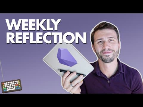 Weekly Reflection in Obsidian — How to Get Started thumbnail