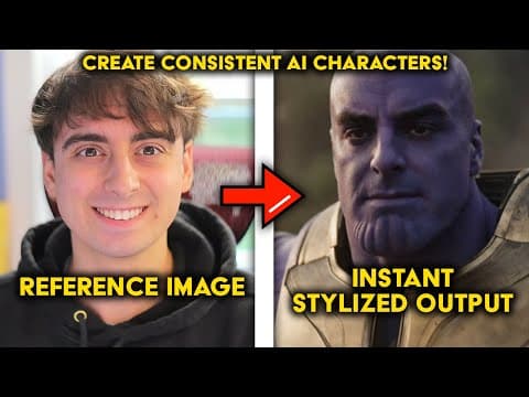 Instantly Put Yourself In AI Art! FREE & Open Source! thumbnail