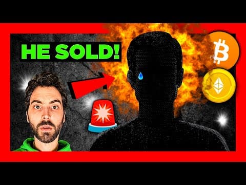 Satoshi Bitcoin Wallet Dumps EVERYTHING! Why Crypto ISN’T DEAD (Send This To 1 Friend) thumbnail