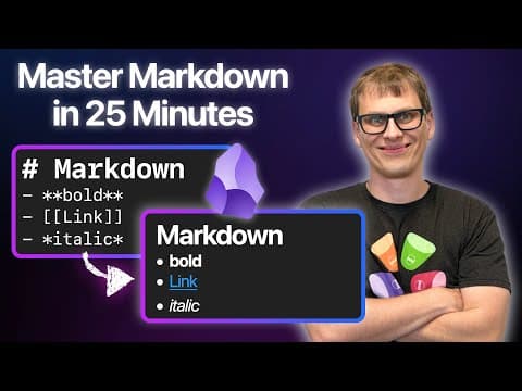 Obsidian Markdown Made Ridiculously Simple thumbnail