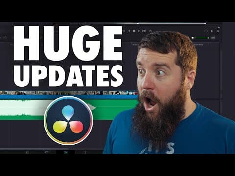 HUGE DaVinci 20 Resolve Updates For Wedding Video Editors thumbnail