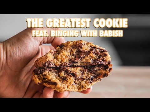 Recreating Levain Chocolate Chip Cookies Feat. Binging with Babish thumbnail