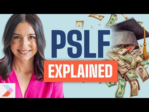 Public Service Loan Forgiveness (PSLF) EXPLAINED! thumbnail