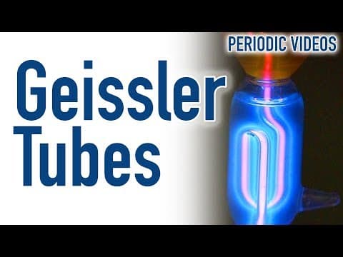 Geissler Tubes - Periodic Table of Videos thumbnail