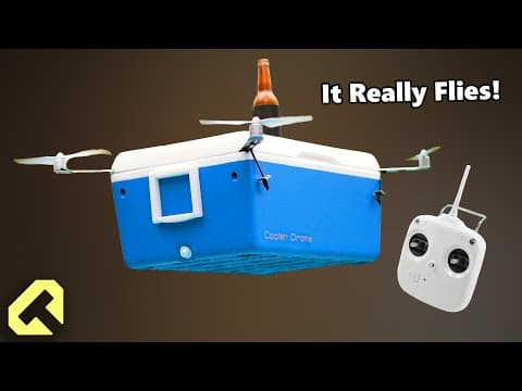 I Made a "Cooler Drone" that Follows me with Drinks thumbnail