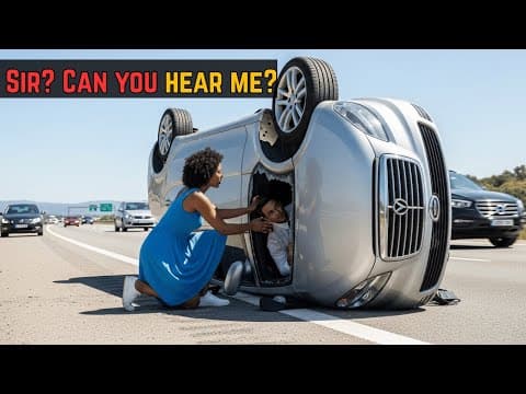 She Pulled Over to Save a Stranger—He Was the Millionaire Everyone Feared thumbnail