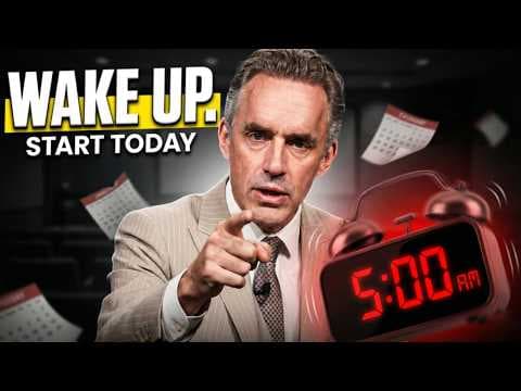 Jordan Peterson: "How to Stop Wasting Your Life" thumbnail