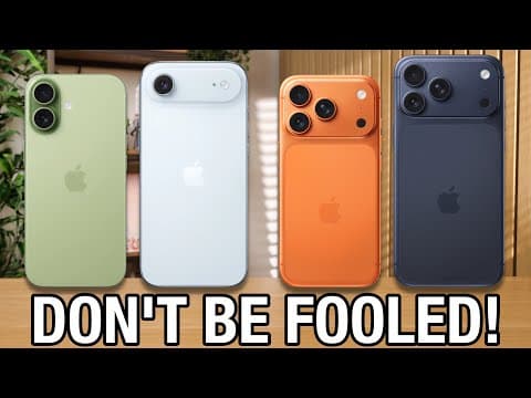 iPhone 17 Buyer's Guide - DON'T BE FOOLED! thumbnail