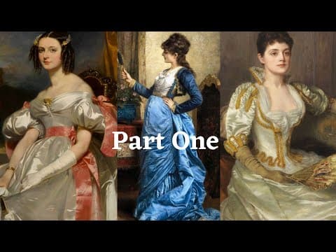 A Closer Look: 19th Century Fashion 1800s-1840s Part 1 | Cultured Elegance thumbnail