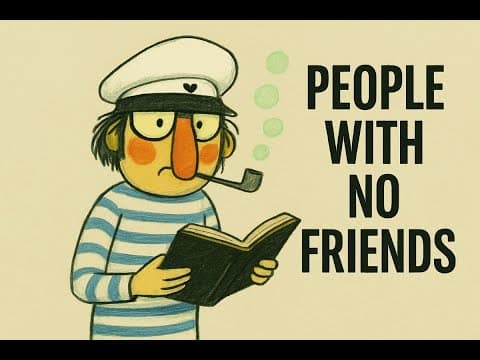 If You Have Few Or No Friends, You Probably Have These Traits thumbnail
