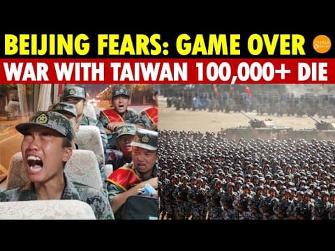 White House Hints Xi Could Be Next! Taiwan War May Kill 100,000+ Chinese Soldiers, Military Revolts thumbnail