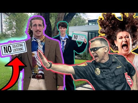 How to Sell No Soliciting Signs Door-to-Door thumbnail