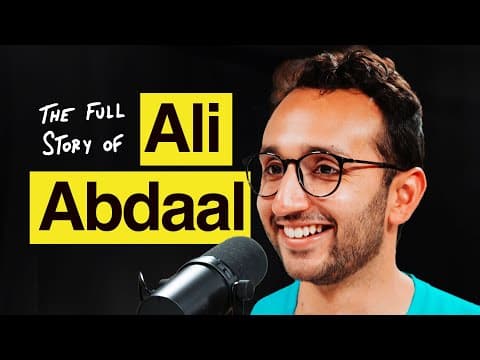 How Did Ali Abdaal Become a YouTube Millionaire? thumbnail