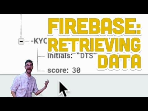 9.3: Firebase: Retrieving Data - Programming with Text thumbnail