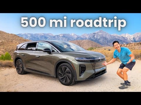 I Took the Lucid Gravity on a Road Trip (better than a Tesla?) thumbnail