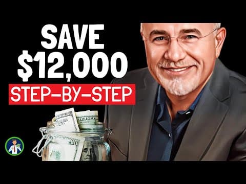 How to Save $12,000 Quickly in 2024 with Dave Ramsey thumbnail