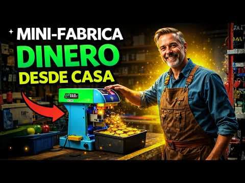 10 Máquinas Rentables para MINI FÁBRICA Negocio desde Casa para Ganar Dinero Fácil thumbnail