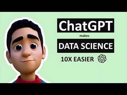 ChatGPT for Data Science and Data Analysis thumbnail