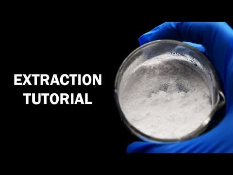How to extract chemicals from over the counter products thumbnail