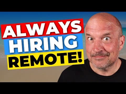 Top 11 Companies Always Hiring Work From Home Jobs - Worldwide thumbnail