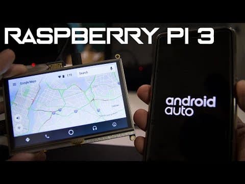 How to Install Android Auto on Raspberry Pi 3 thumbnail
