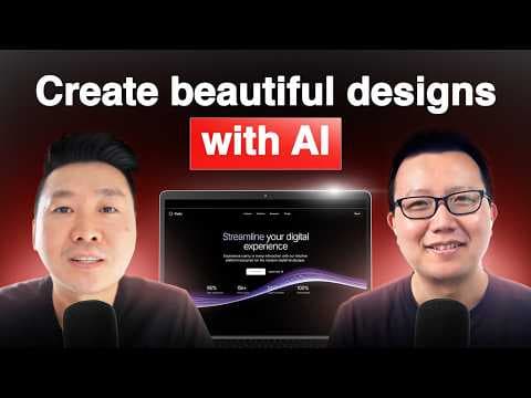 Full Tutorial: Create Beautiful Designs with AI in 40 Minutes (Not Generic Slop) | Meng To thumbnail