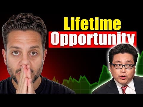 Tom Lee: "Do NOT Miss the Next Stock Market Dip" thumbnail