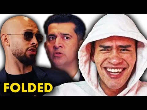 Andrew Tate FOLDS thumbnail