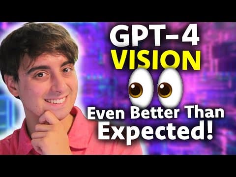 GPT-4 Vision is Extremely Capable, NEW AI Video Models, Open Source Voice Cloning | AI NEWS thumbnail
