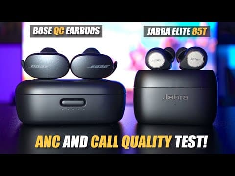 Bose QC Earbuds vs Jabra Elite 85T: Which Is Better? thumbnail
