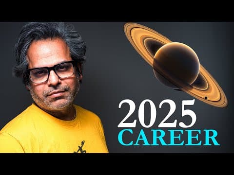 Saturn detailed Transit in Pisces for CAREER 2025 2027 thumbnail