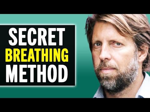This BREATHING SECRET Will Reduce Stress TODAY!  | James Nestor & Rangan Chatterjee thumbnail