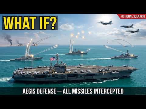 2:41 PM - Iran Fired 24 Missiles At USS Eisenhower - All Intercepted, 14 Bases Eliminated thumbnail