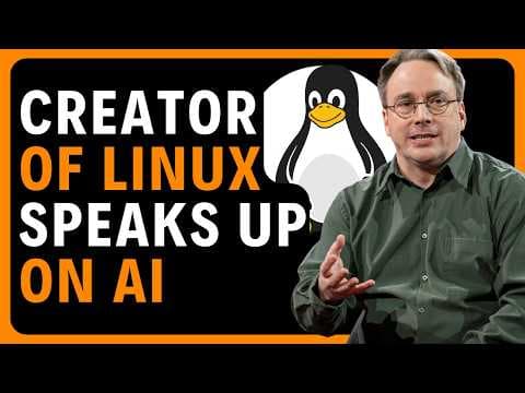 Linus Torvalds — Talks about AI Hype, GPU Power, and Linux’s Future thumbnail