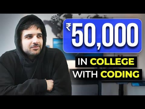 IITian Reveals PROVEN Ways to Make Money Using Coding thumbnail