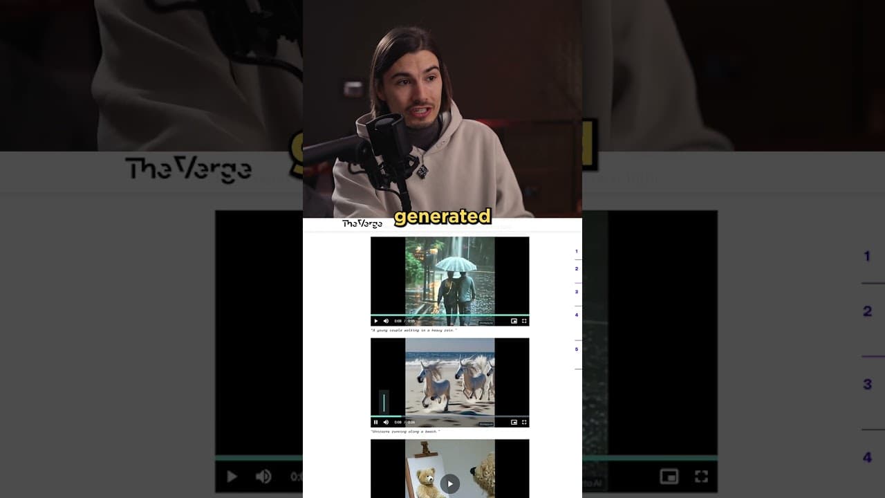 YouTube video player