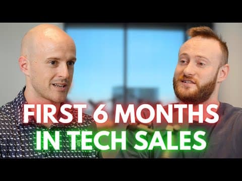 How to Succeed Your First 6 Months in a New Tech Sales Role (SDR and AE) thumbnail