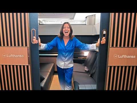 8 Hours in Lufthansa's New Double Suite (Allegris First Class) thumbnail