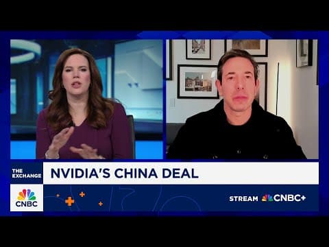 Nvidia's H200 authorization should go to ally countries not China, says Tusk Venture's Bradley Tusk thumbnail