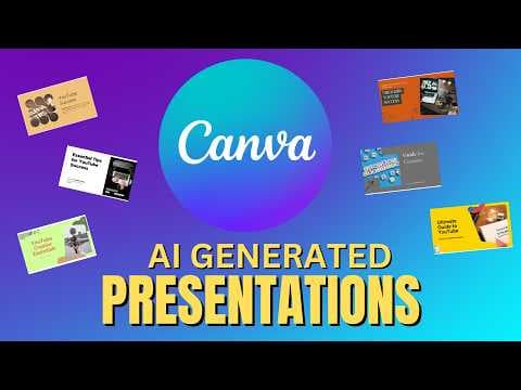 How to Create AI-Generated Presentations with Canva thumbnail