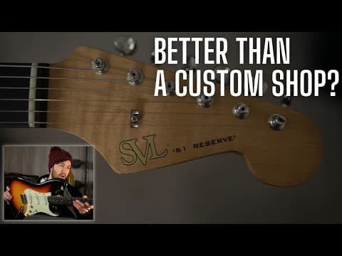 SVL '61 Reserve - AMAZING Boutique Strat as played by Matt Schofield! thumbnail