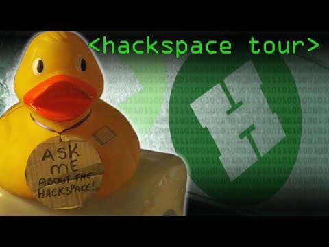 Hackspace Tour - Computerphile thumbnail