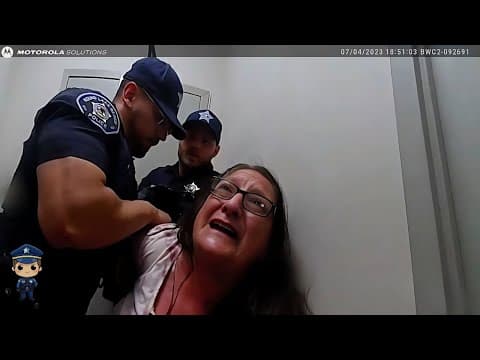 Shoplifter Discovers Mommy Can't Save Her From Being Arrested thumbnail