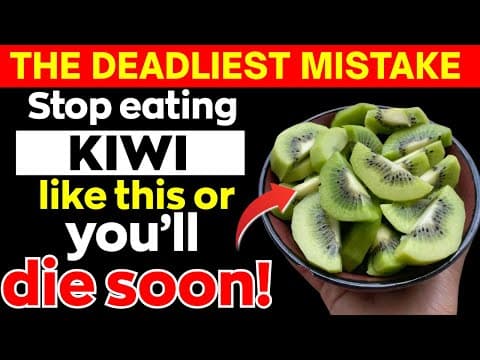 Eat Kiwi? Avoid THESE 8 Dangerous MISTAKES | Kiwi Mistakes Senior MUST Know! | Senior Health thumbnail