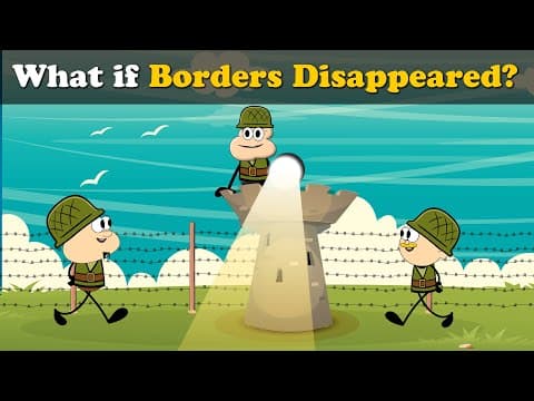 What if Borders Disappeared? + more videos | #aumsum #kids #science #education #children thumbnail